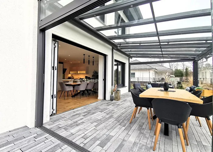 ヴィラ Bohnapartments Luxury Berlin - 210qm - Wintergarten - Kamin - 4 Kostenlose Parkplaetze - 6 Schlafzimmer - Neubau - Luxusausstattung ビルケンヴェルダー