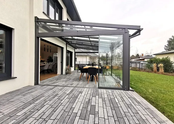 Bohnapartments Luxury Berlin - 210qm - Wintergarten - Kamin - 4 Kostenlose Parkplaetze - 6 Schlafzimmer - Neubau - Luxusausstattung * ビルケンヴェルダー